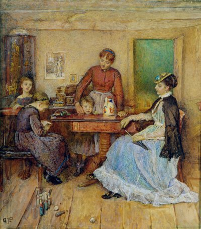 Besøgsdag af George John Pinwell